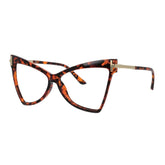 Nadia Cat Eye Glasses Frame Cat Eye Frames Southood Leopard